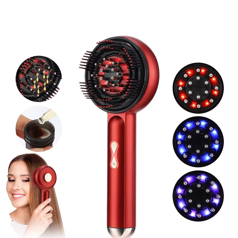 Red Light Therapy Scalp Massager for Hair Growth, Scalp Stimulating Brush